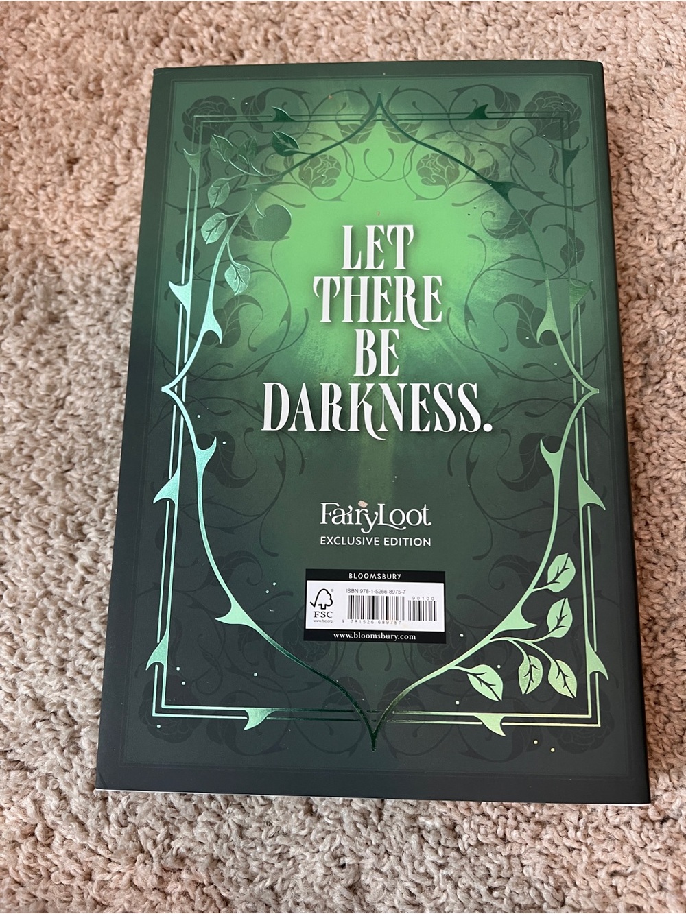 Seven Deadly Thorns fairyloot special edition book by Amber Hamilton - Picture 2 of 7